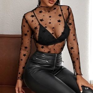 Mesh star top